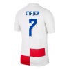 Conjunto (Camiseta+Pantalón Corto) Croacia Majer 7 Primera Equipación Euro 2024 - Niño